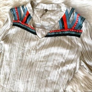 {buckle} long sleeve top by bke